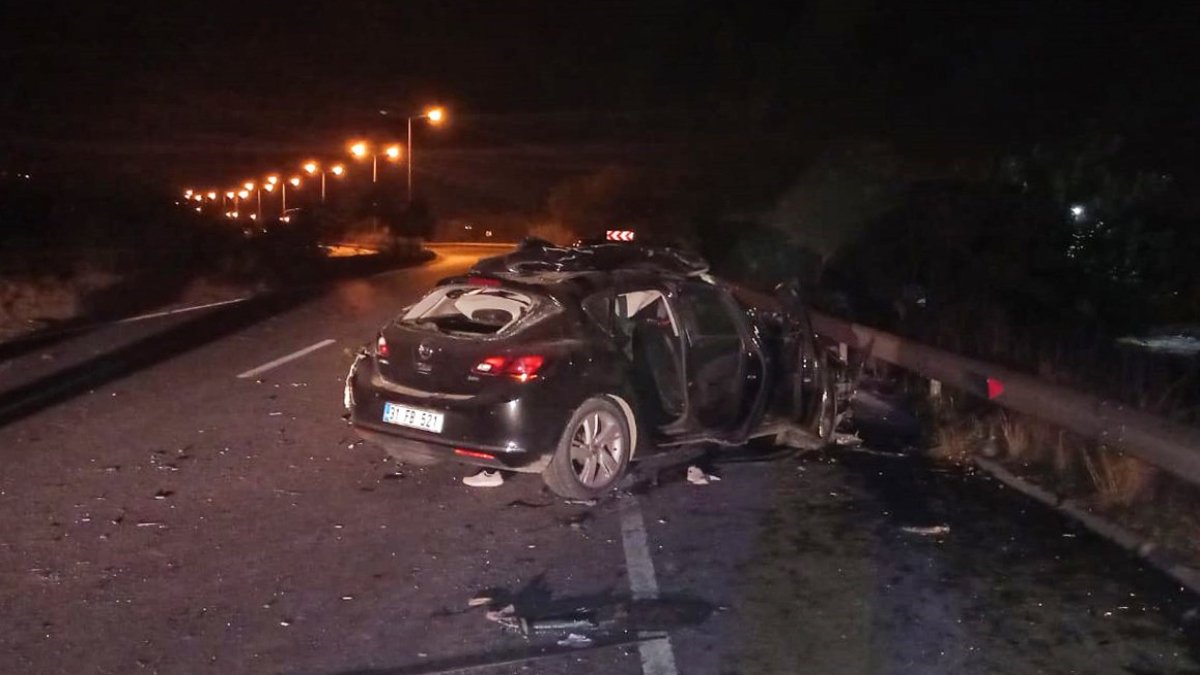 Hatay'da katliam gibi kaza