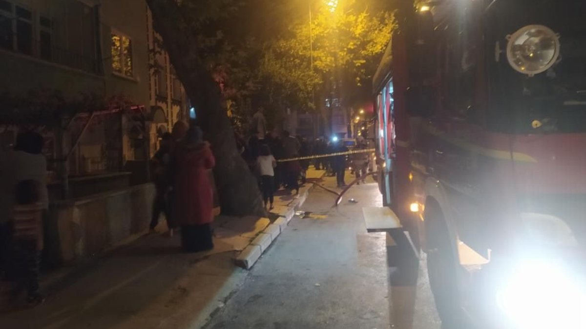 Ankara'da evde yangın: 6 aylık bebek öldü