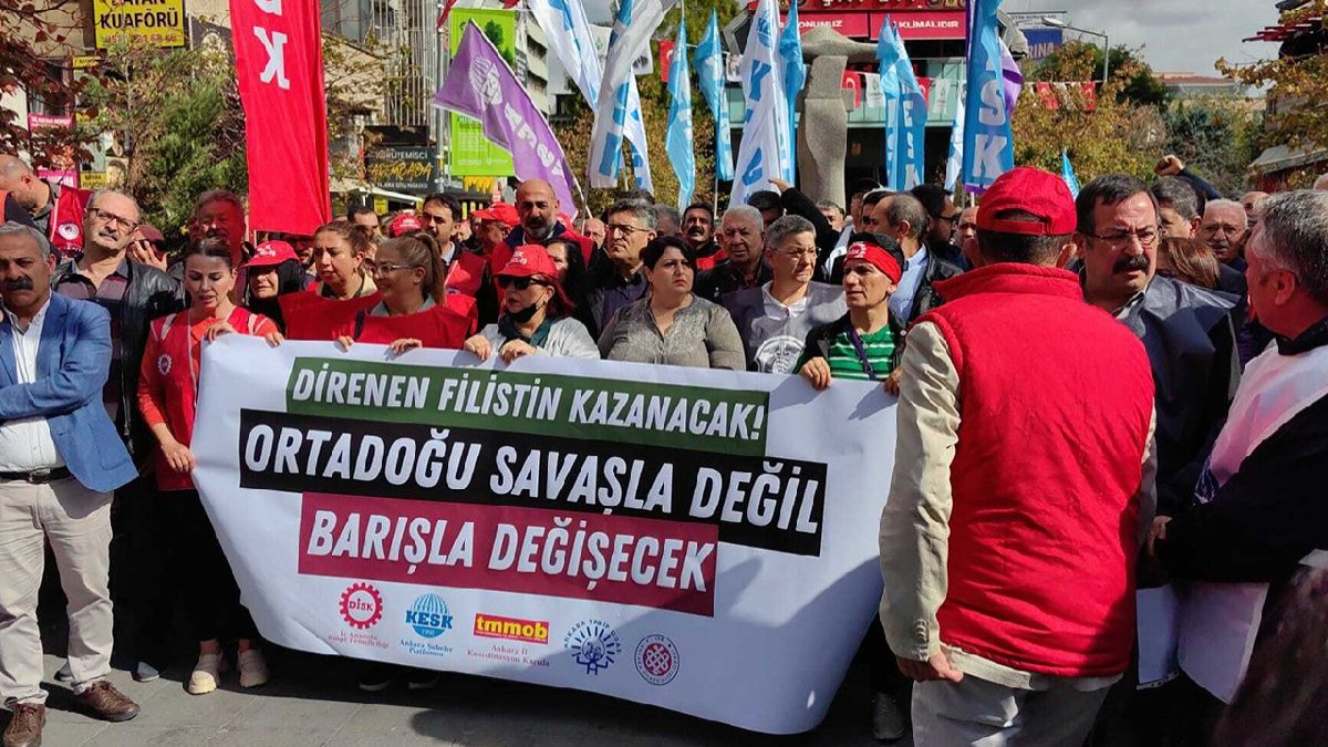 Meslek örgütleri ve sendikalardan İsrail'e tepki