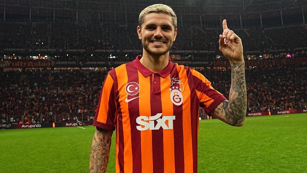 Mauro Icardi'den Süper Lig'de tarihi performans