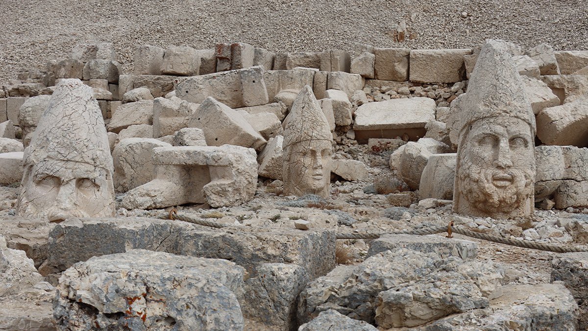 Nemrut'taki heykellerde denenen nano kireç tuttu