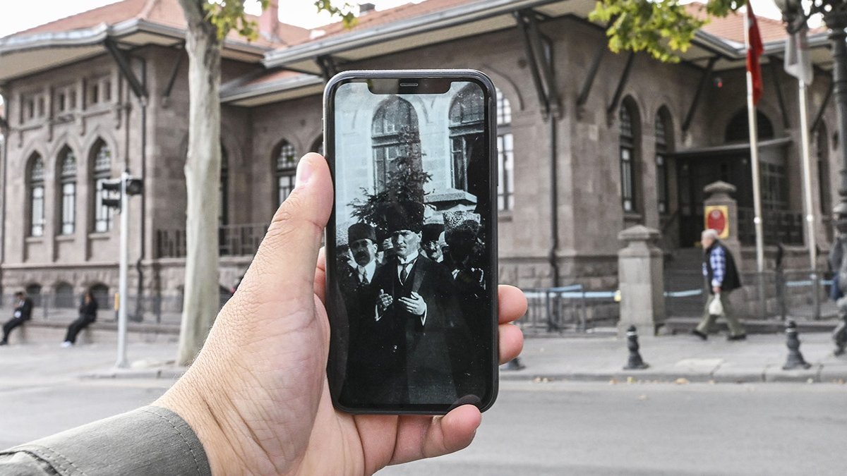 Ankara'nın eski ve yeni halleri aynı karede