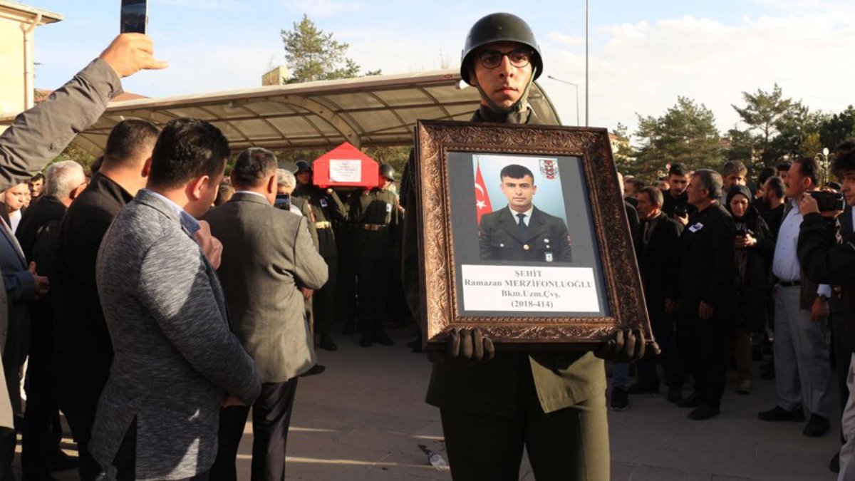 Şehit Uzman Çavuş Ramazan Merzifonluoğlu, Çankırı'da toprağa verildi