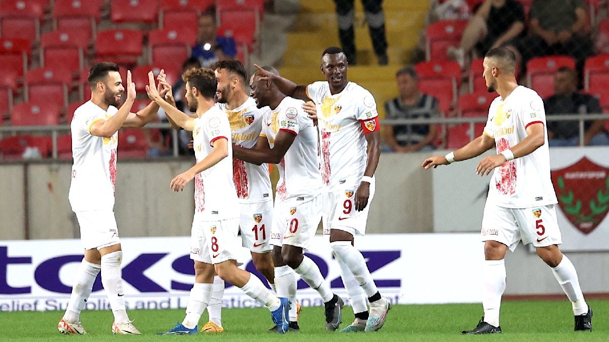 Kayserispor, Hatayspor deplasmanında serilere son verdi: 1-2