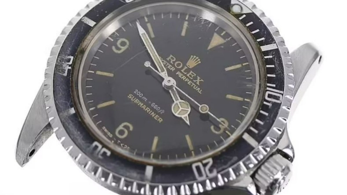 Ender bulunan Rolex saat 2,8 milyon TL'ye alıcı buldu