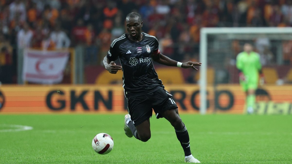 Beşiktaş'ın yıldızı Aboubakar hastaneye kaldırıldı