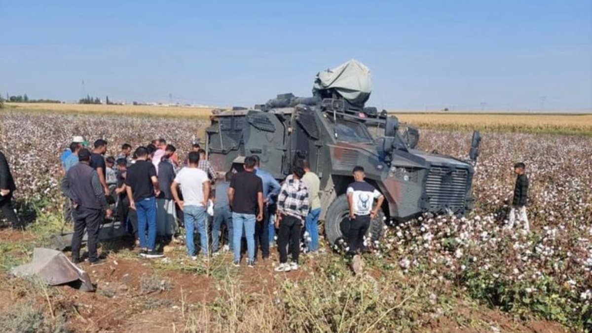 Zırhlı araç devrildi: 3 asker yaralandı