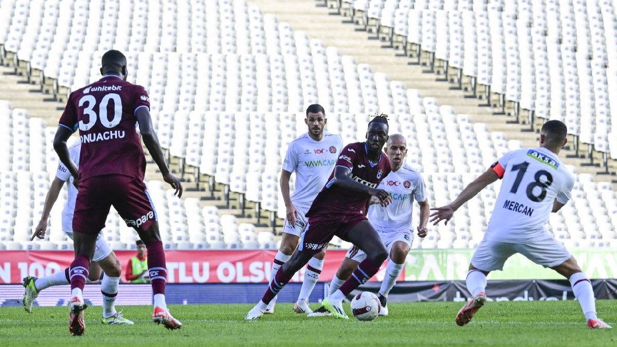 Karagümrük ile Trabzonspor yenişemedi: 0-0