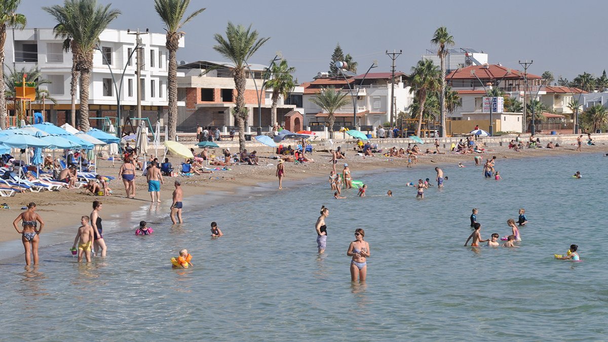 Mersin'de hava 30 derece