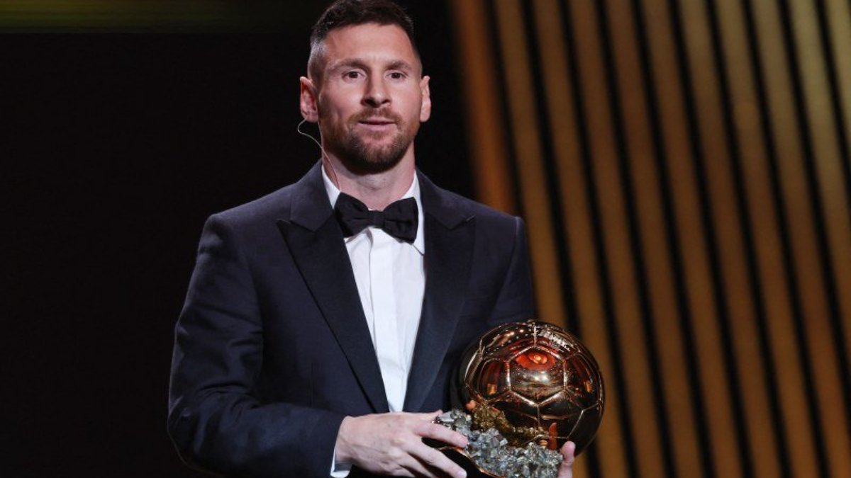 Ballon D'Or 2023'in Sahibi Belli Oldu! Lionel Messi 8 Kez Kazandı