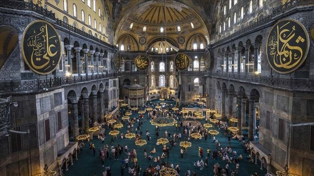 Ayasofya'nın restorasyonunda sona yaklaşıldı