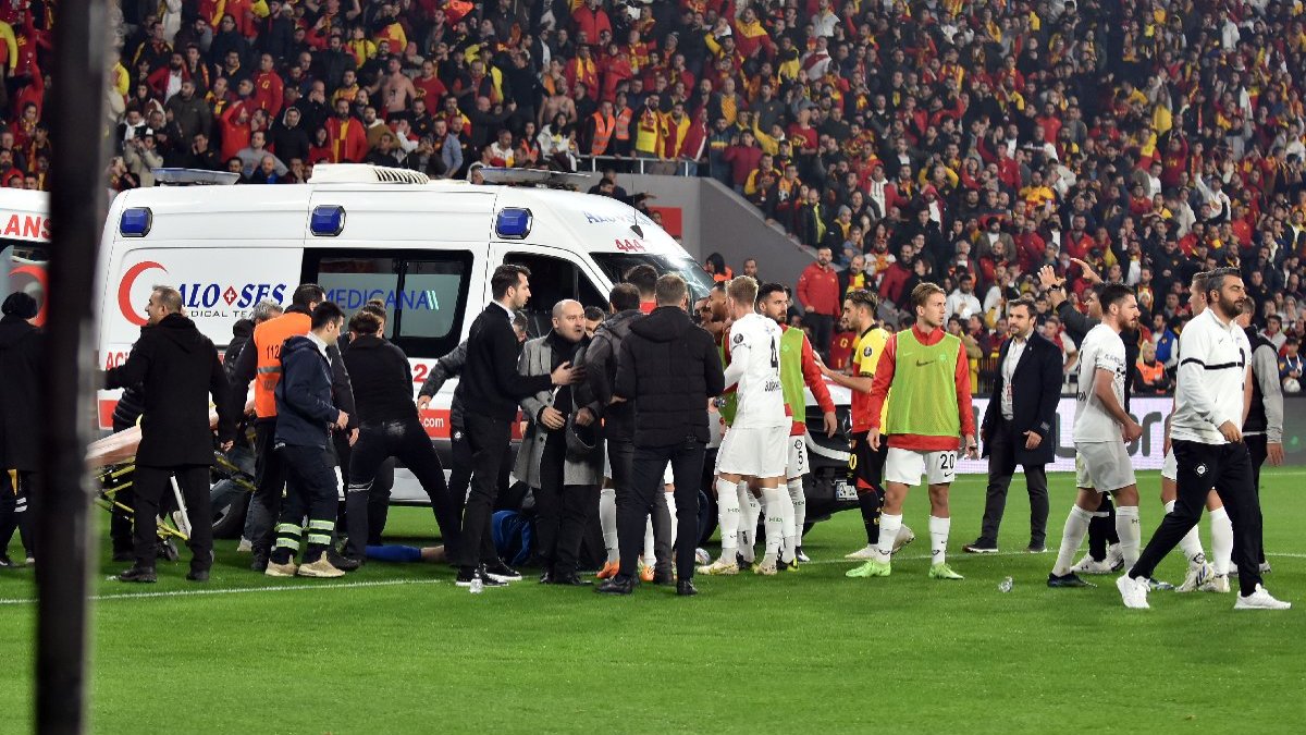 Göztepe-Altay maçı için 4 polise soruşturma