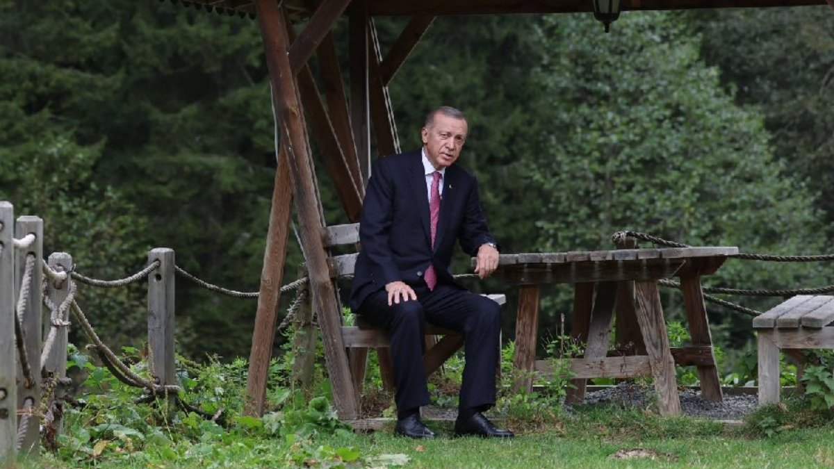 Erdoğan'dan Ayder'de kentsel dönüşüm teftişi