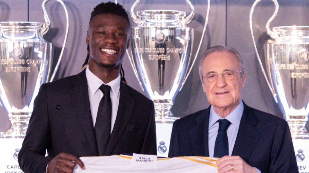 Real Madrid, Camavinga'nın sözleşmesini uzattı