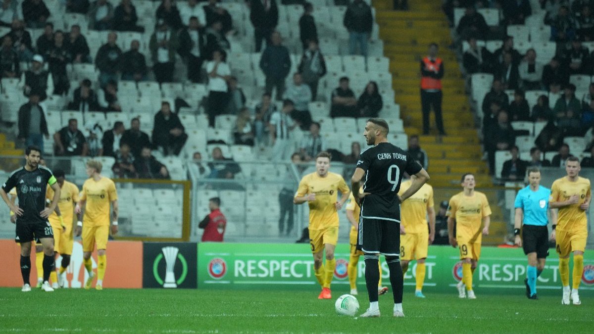 Beşiktaş, Avrupa Konferans Ligi'nde Bodo/Glimt'e mağlup oldu: 1-2