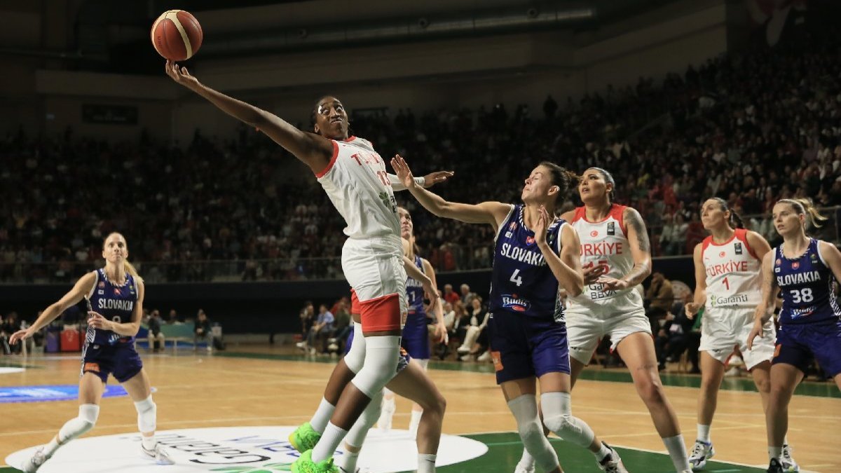A Milli Kadın Basketbol Takımı, elemelere Slovakya galibiyetle başladı