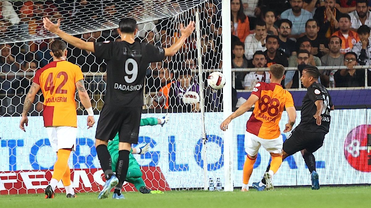 Hatayspor Galatasaray'ın müthiş serisine son verdi