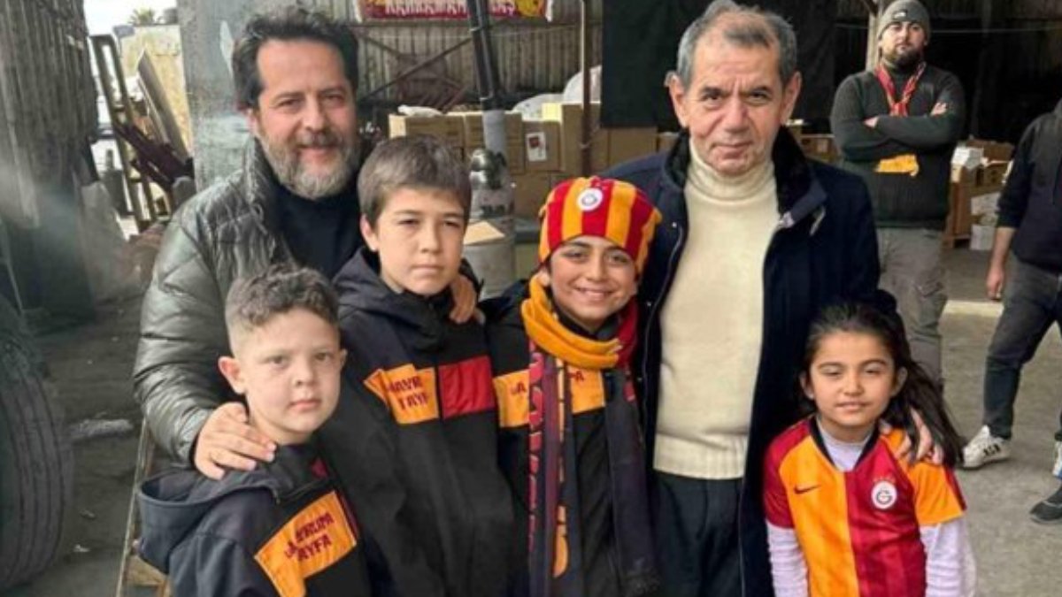 Galatasaray'dan konteynerde yaşayan çocuklara Hatayspor maçı için özel davet