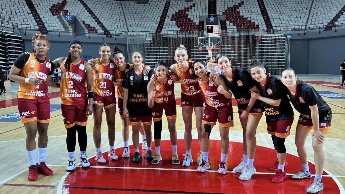Galatasaray Çağdaş Faktoring, Antalya Büyükşehir Belediyespor Toroslar Basketbol'u mağlup etti