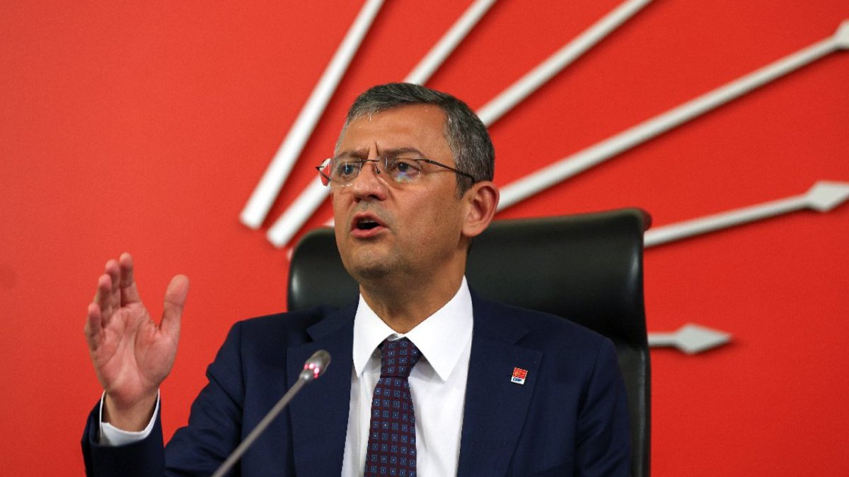 CHP lideri Özel: Ben Erdoğan'a karşı devleti, düzeni, hukuku savunuyorum