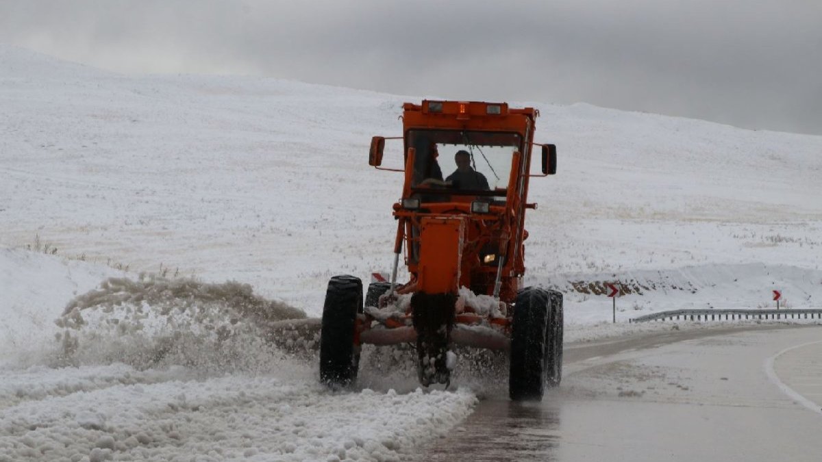 Anadolu'da kar yağışı kendini göstermeye başladı