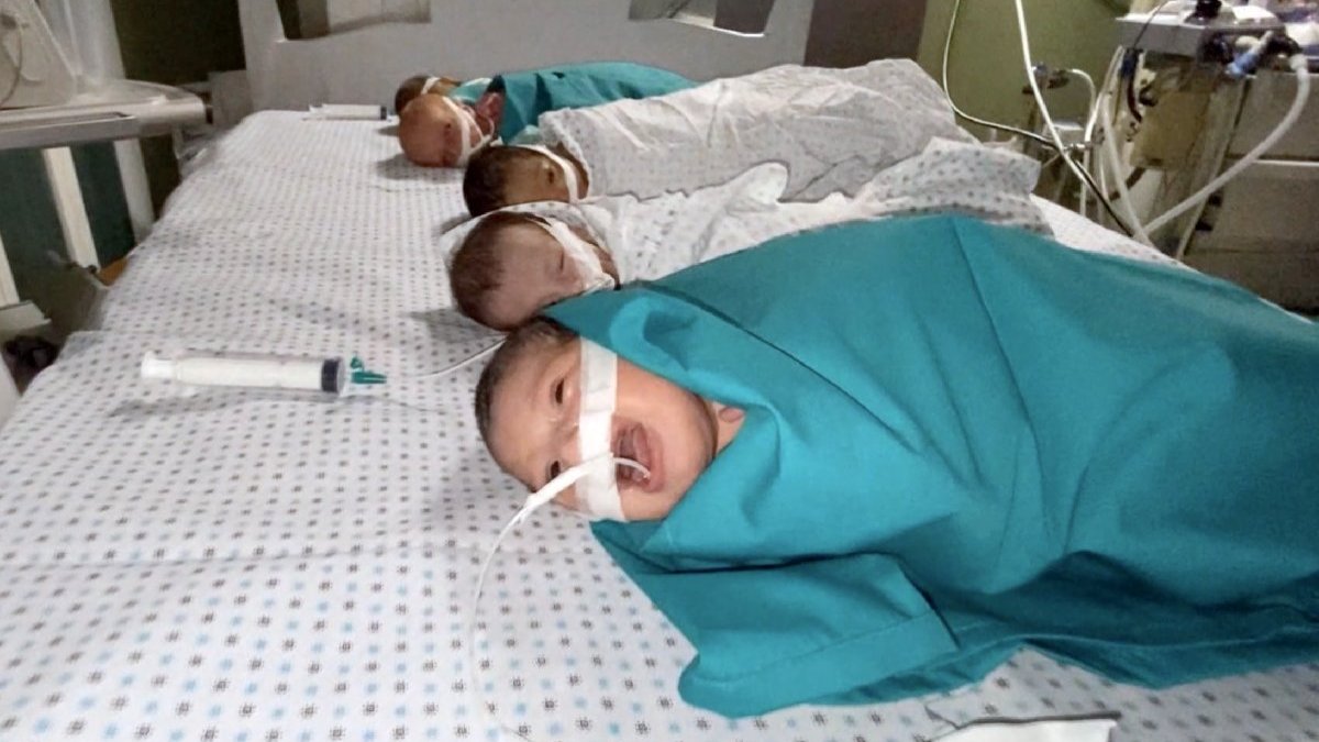 Gazze'deki Şifa Hastanesi'nden kurtarılan bebeklerle ilgili açıklama