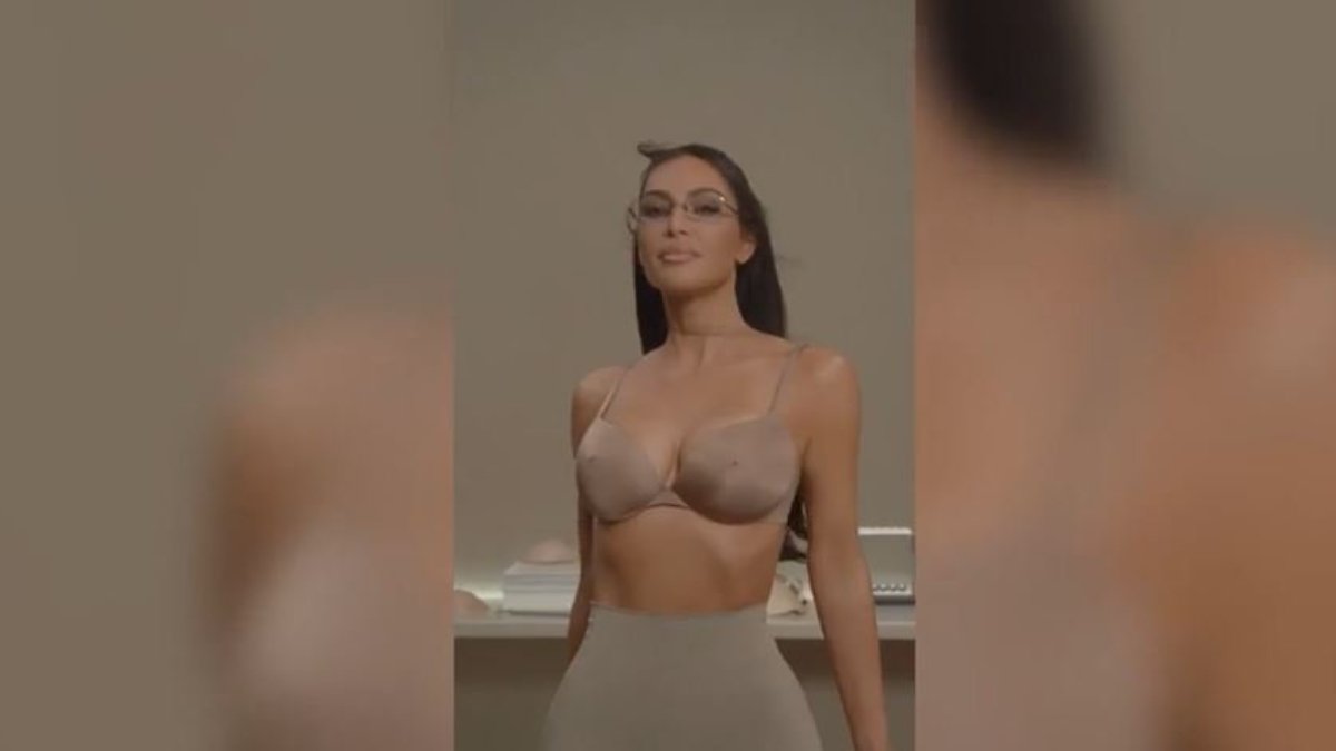 Kim Kardashian'ın sütyen reklamı çevrecileri öfkelendirdi
