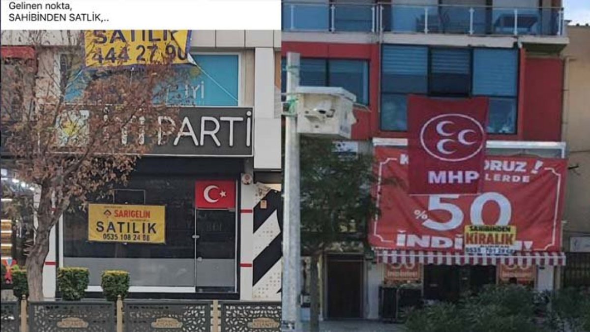 MHP ve İYİ Parti arasında 'Satılık-Kiralık' kavgası