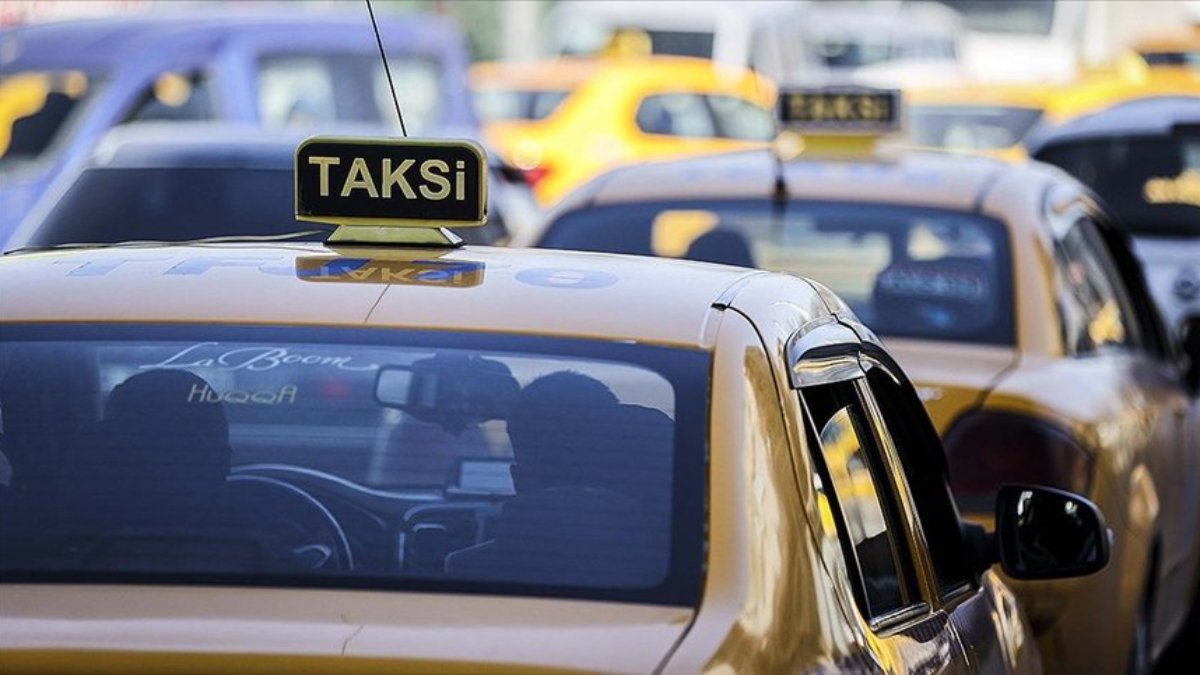 Tepki çeken taksiciye trafikten men cezası