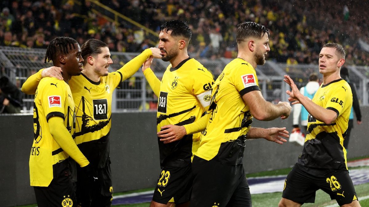 6 gollü nefis maçta Dortmund 2-0'dan dönüp 3 puanı aldı!