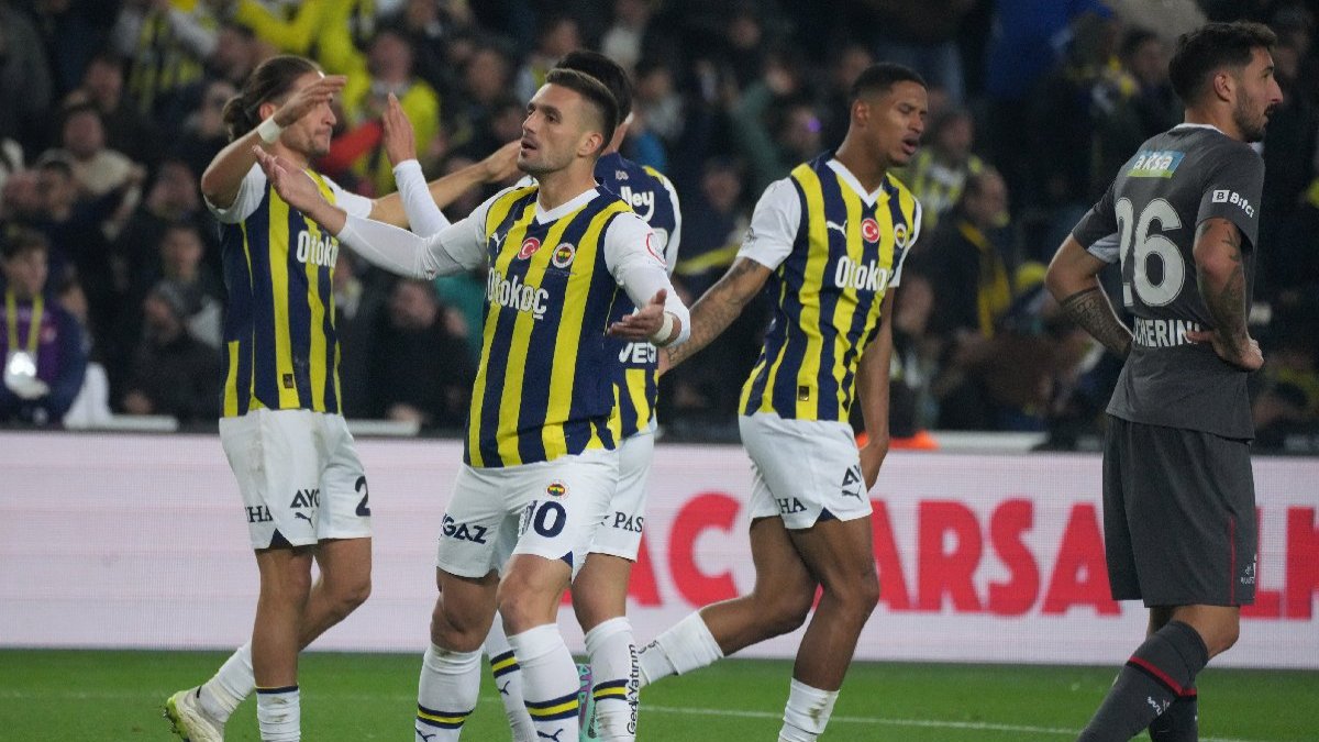 Fenerbahçe Fatih Karagümrük engelini Dusan Tadic ile aştı