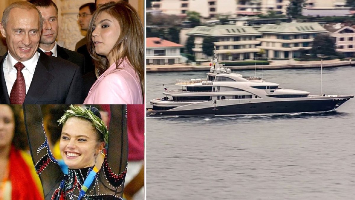 Kulisleri sallayan iddia: Putin ve sevgilisi Kabaeva'nın olduğu öne sürülen lüks yat İstanbul'da