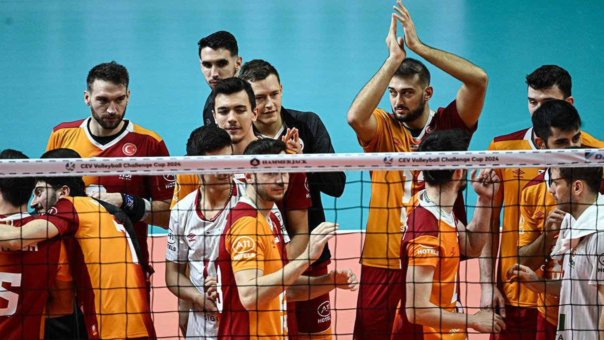 Galatasaray HDI Sigorta, CEV Challenge Kupası'nda son 16'ya yükseldi